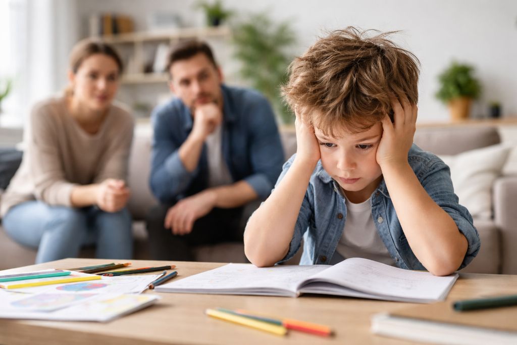 ADHD u dzieci na tle uwagi i samokontroli