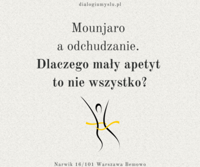 Mounjaro a psychodietetyk – dlaczego mniejszy apetyt to nie wszystko