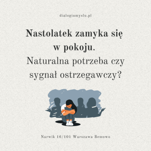 Nastolatek zamyka się w pokoju i unika rodziny – kiedy to potrzeba prywatności, a kiedy sygnał problemu